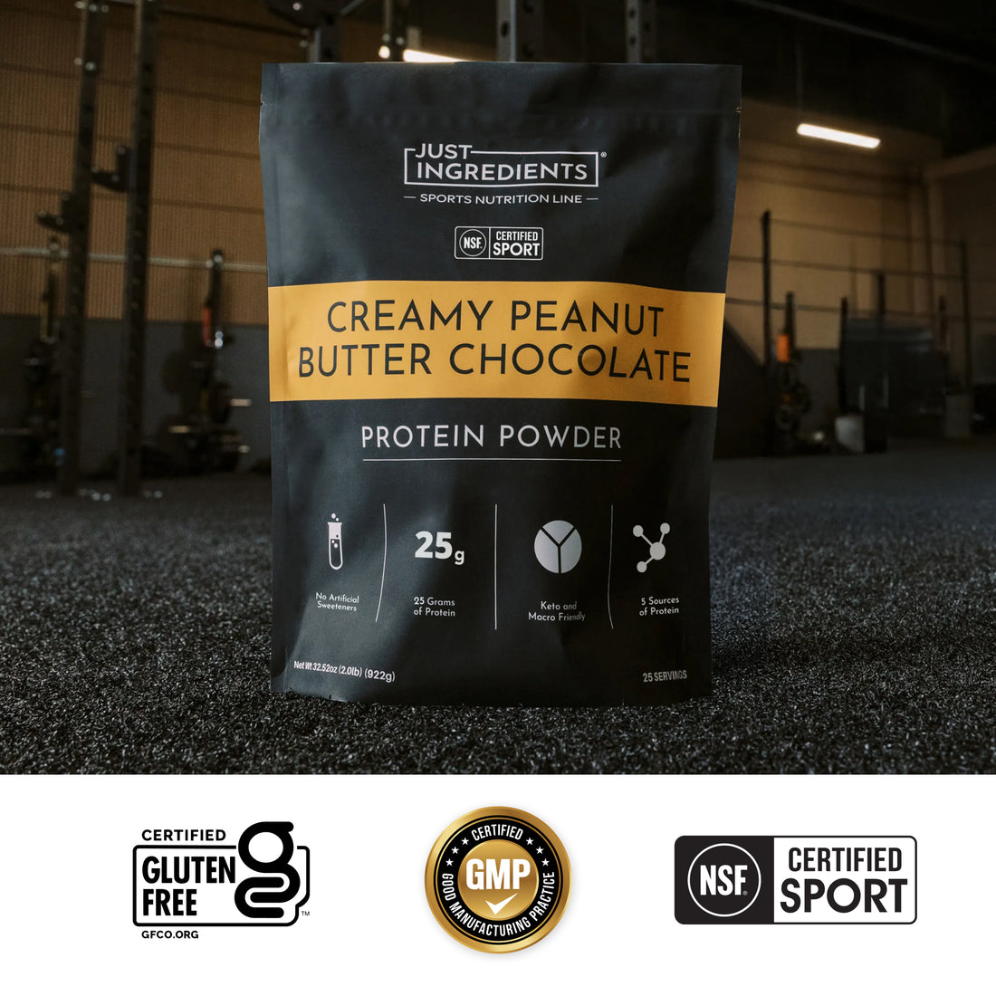 Creamy Peanut Butter Chocolate Protein Powder - NSF