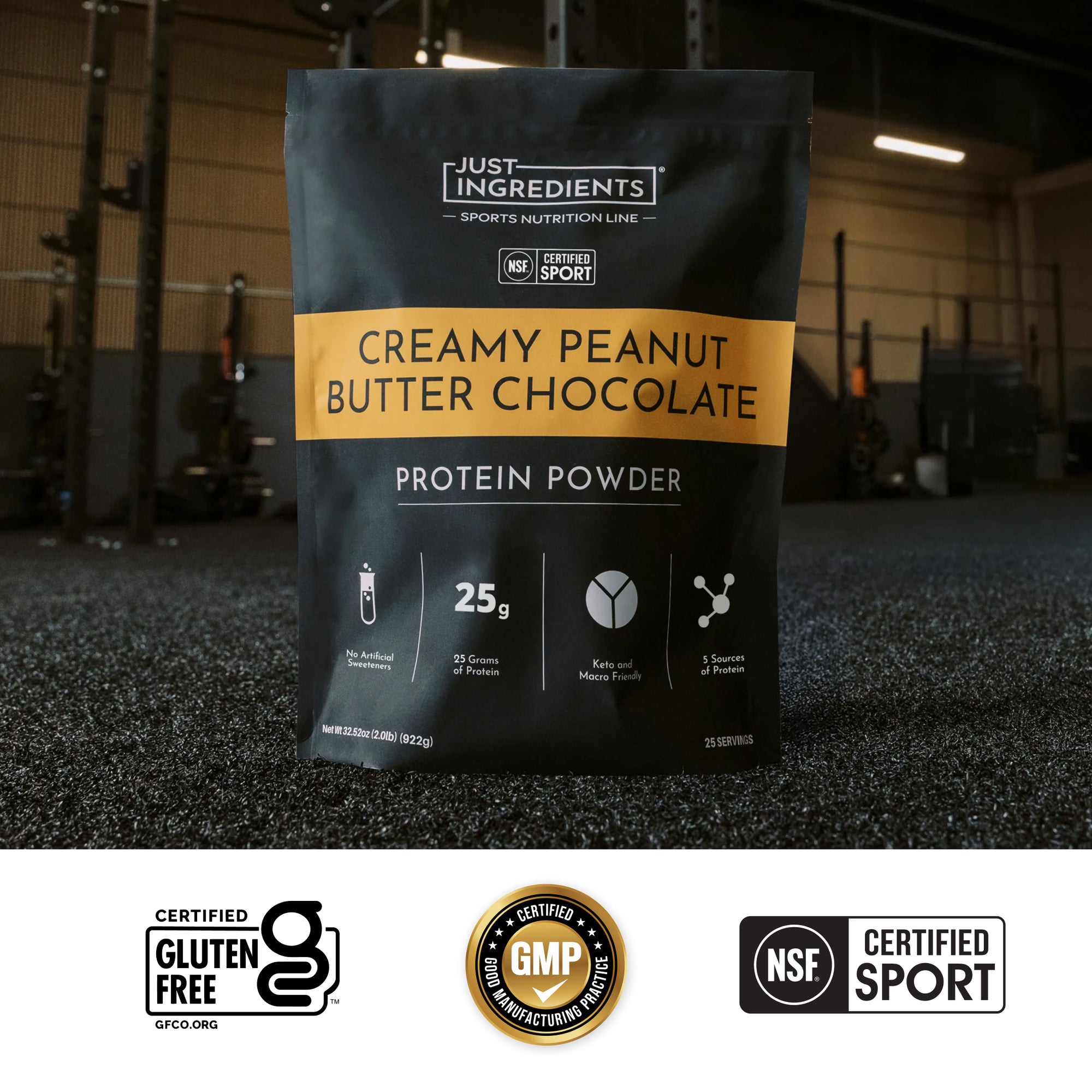 Creamy Peanut Butter Chocolate Protein Powder - NSF