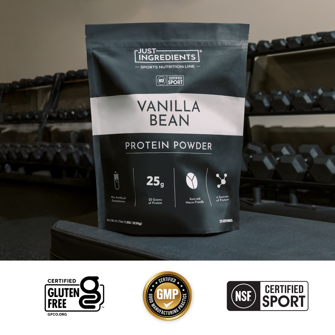 Vanilla Bean Protein Powder - NSF