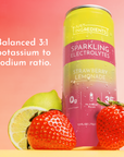 Strawberry Lemonade Sparkling Electrolytes