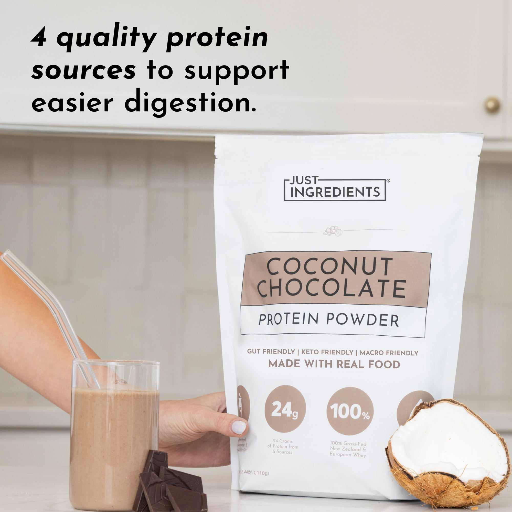 Coconut Chocolate Protein Powder