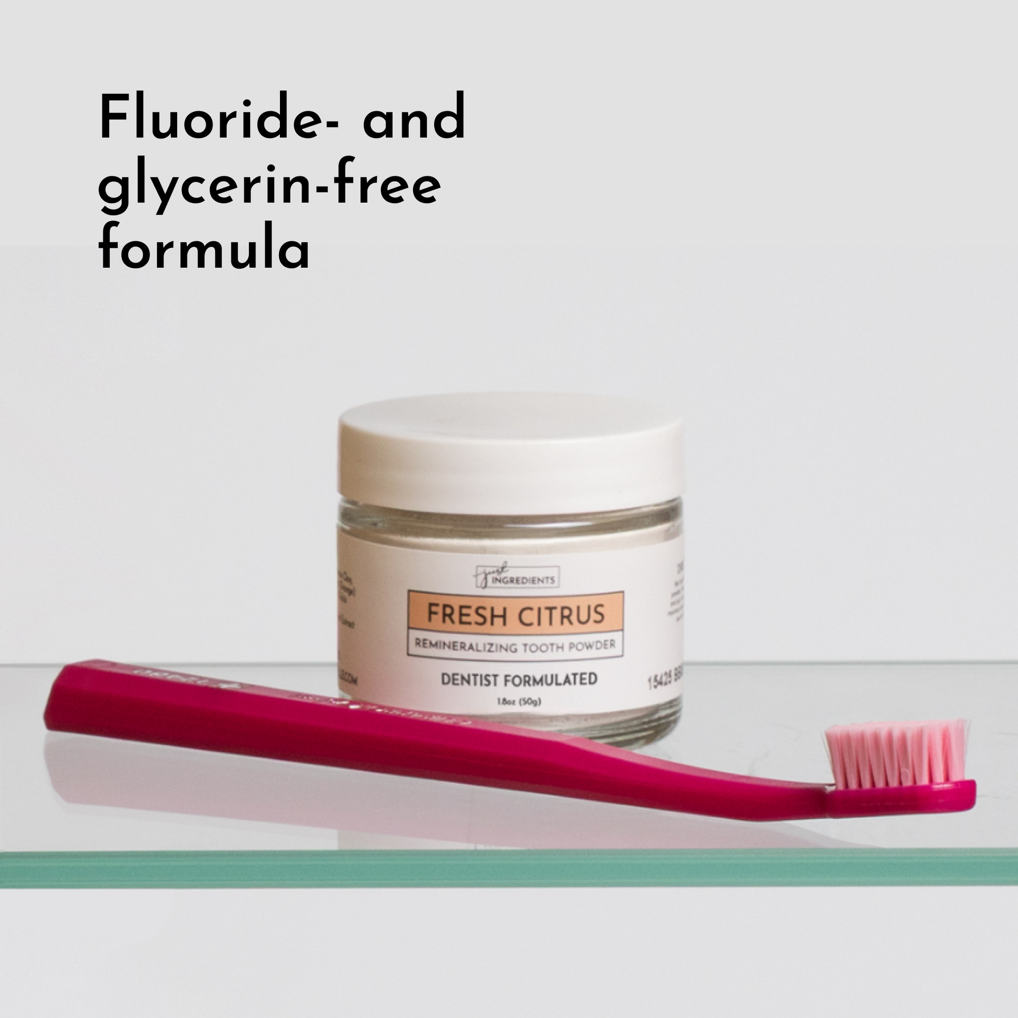 Fresh Citrus Remineralizing Tooth Powder | Just Ingredients Fresh Citrus Remineralizing Tooth Powder | Just Ingredients