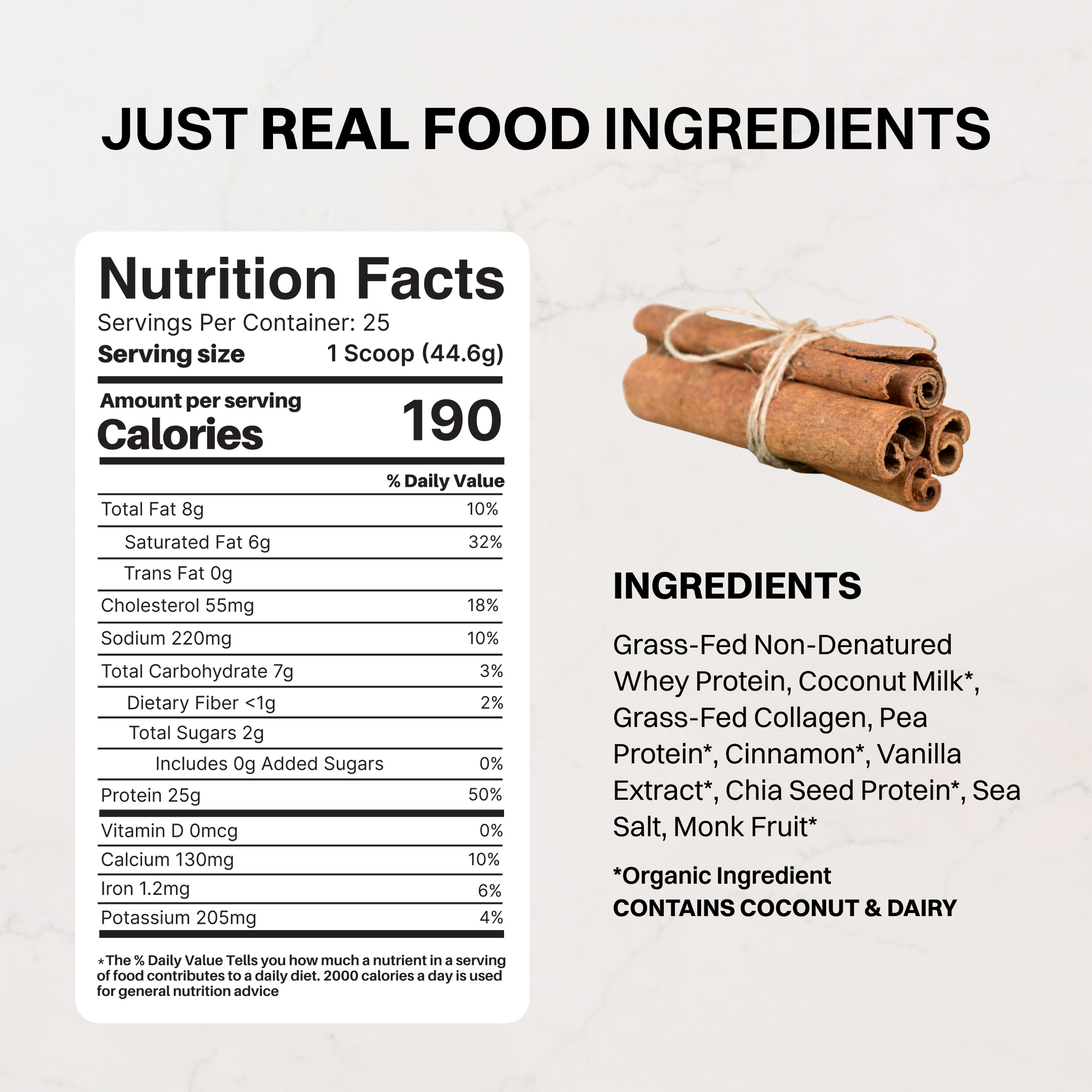 Snickerdoodle Protein Powder (NSF Certified)