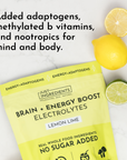 Brain + Energy Boost Lemon Lime & Electrolytes Stick