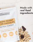 Creamy Peanut Butter Chocolate Protein Powder