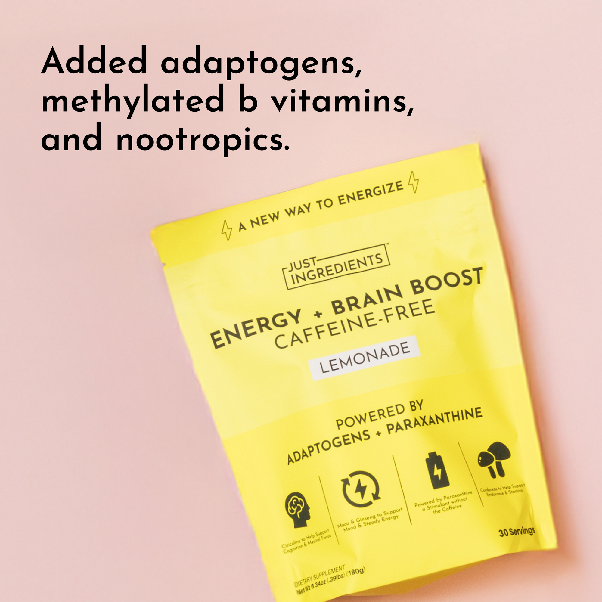 Energy + Brain Boost Lemonade (Paraxanthine) Stick