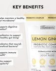Lemon Ginger 3-In-1 Probiotic Complex