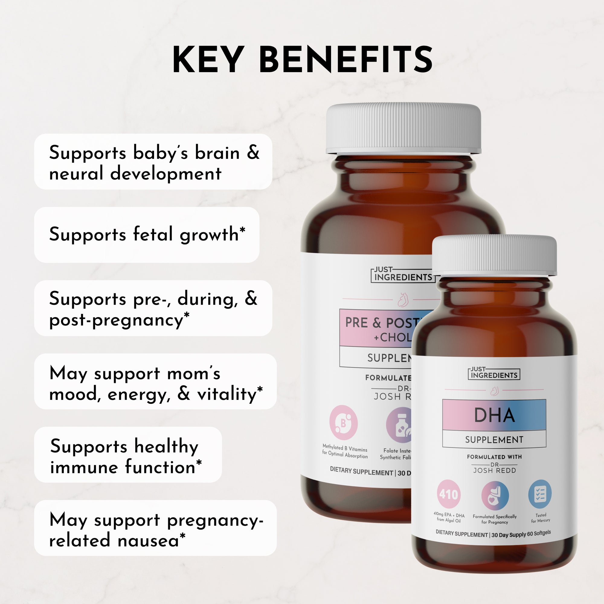 Prenatal &amp; Postnatal + DHA