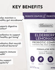 Elderberry Lemonade 3-In-1 Probiotic Complex
