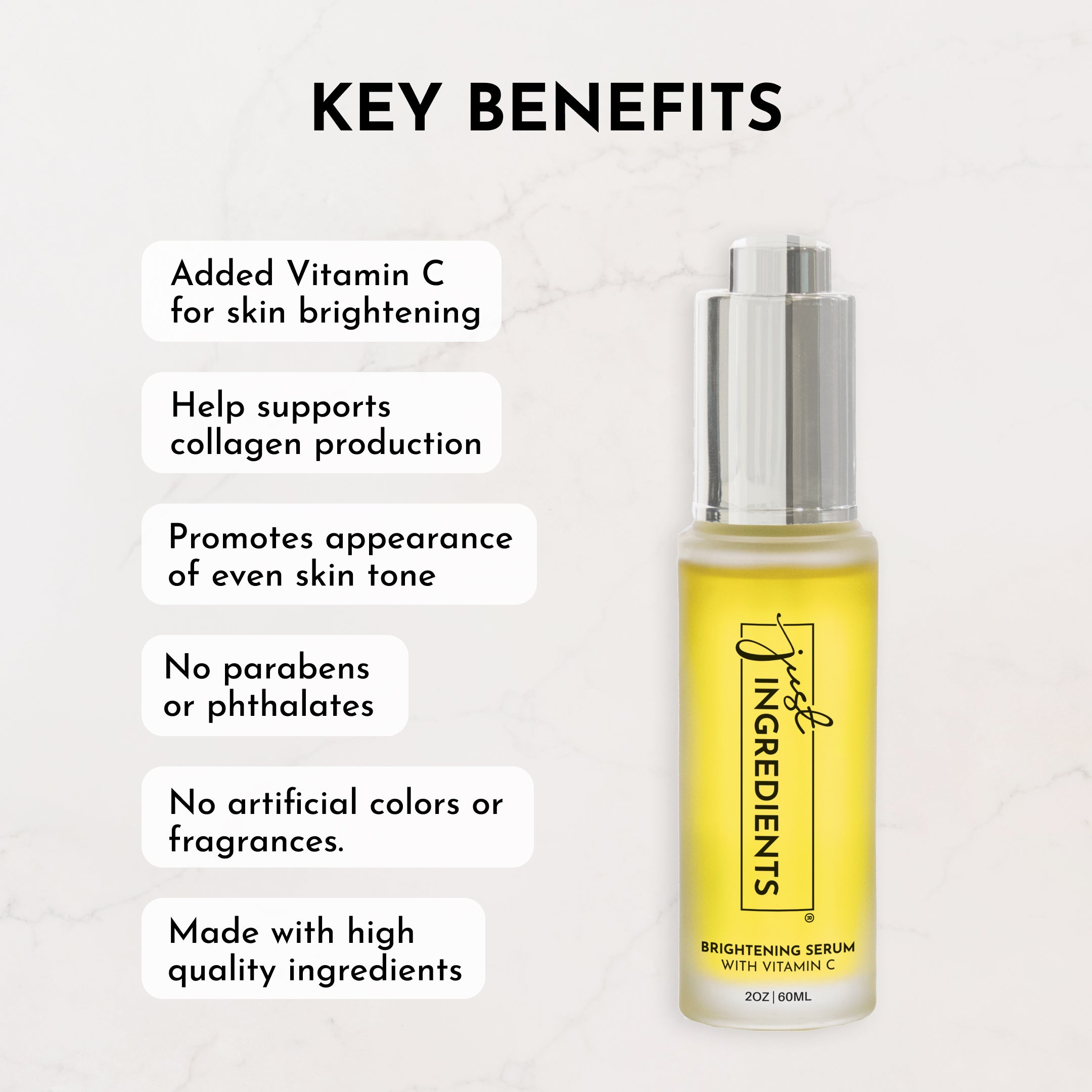 Sweet Citrus Face Serum — Vitamin C Brightening, 2 oz | Just