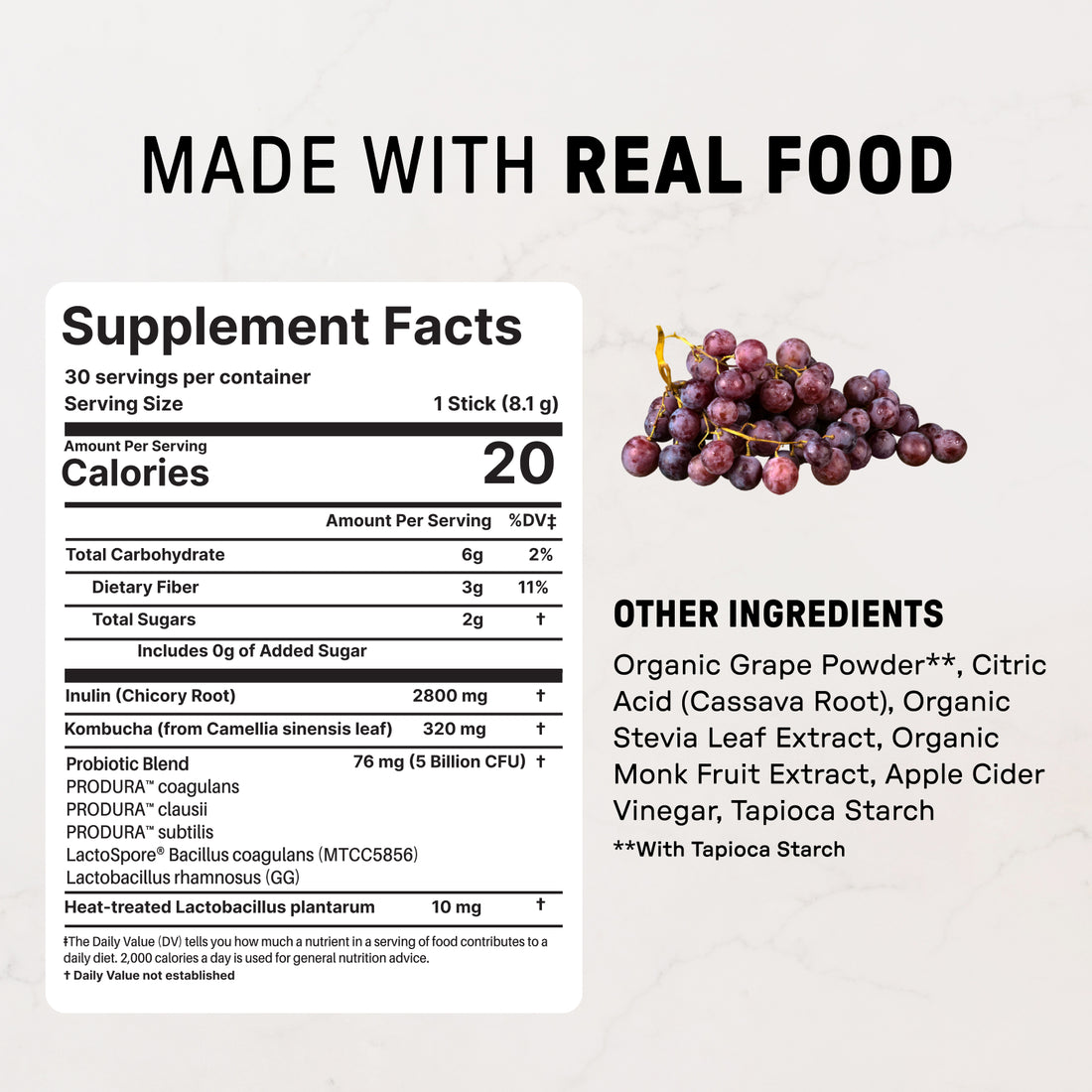 Grape Probiotic Complex
