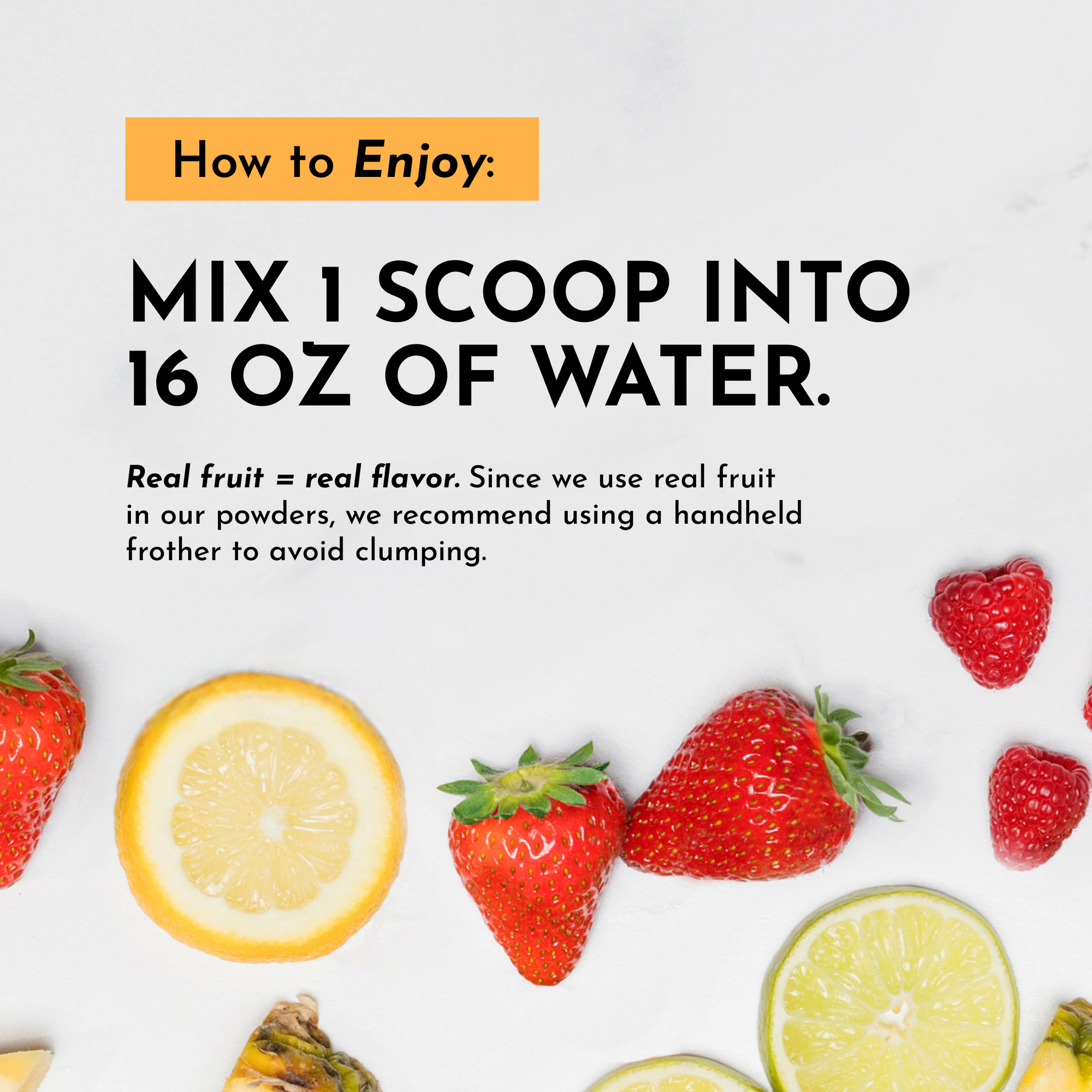 Orange Creamsicle Clear Protein Powder
