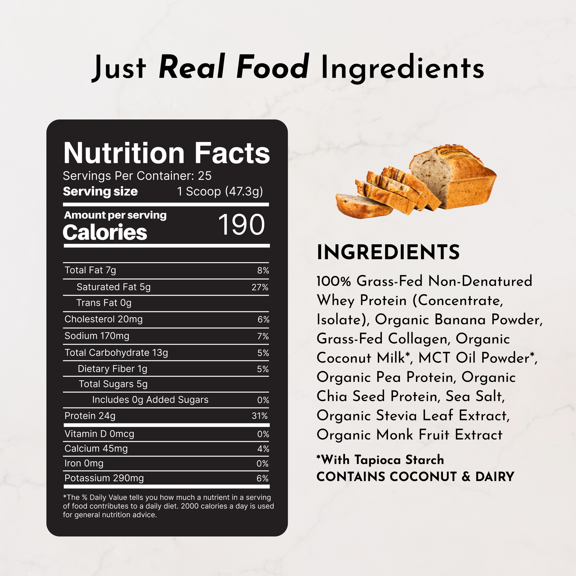 Bryce's Banana Bread Protein Powder