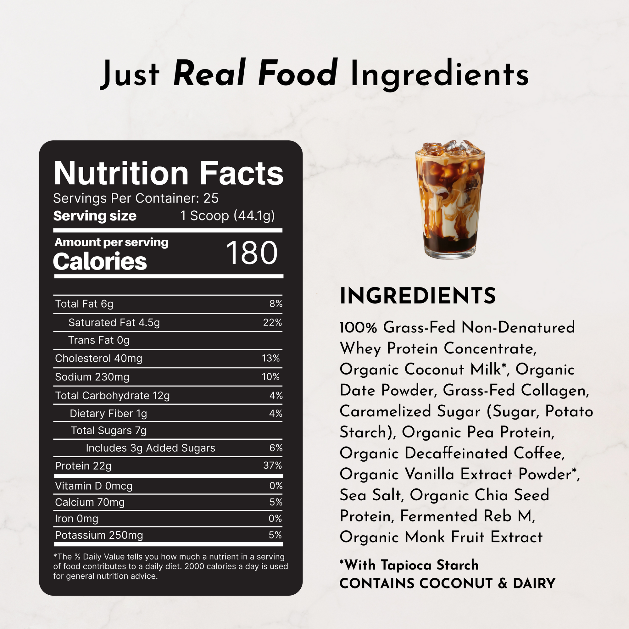 Bryce's Caramel Latte Protein Powder