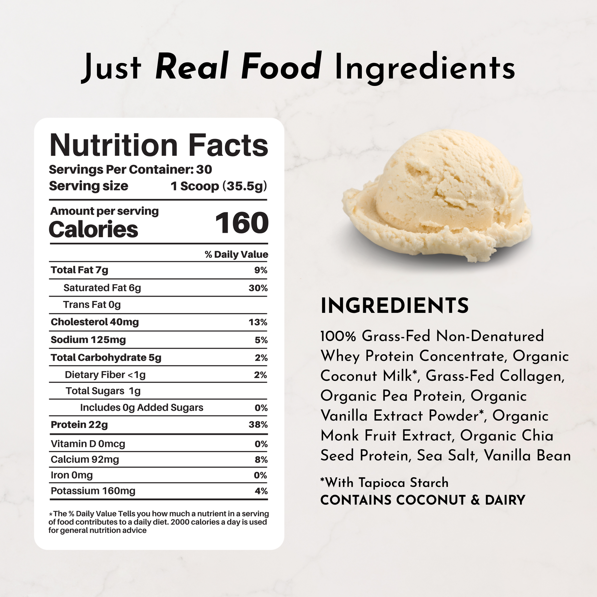 French Vanilla Protein Powder