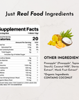 Supplement facts for Tropical Paradise Pre-Workout Stick, detailing ingredients and nutritional information.