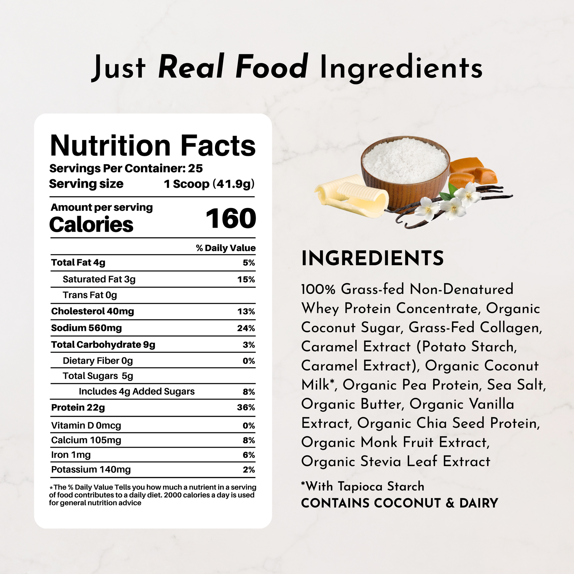 Salted Caramel Protein Powder