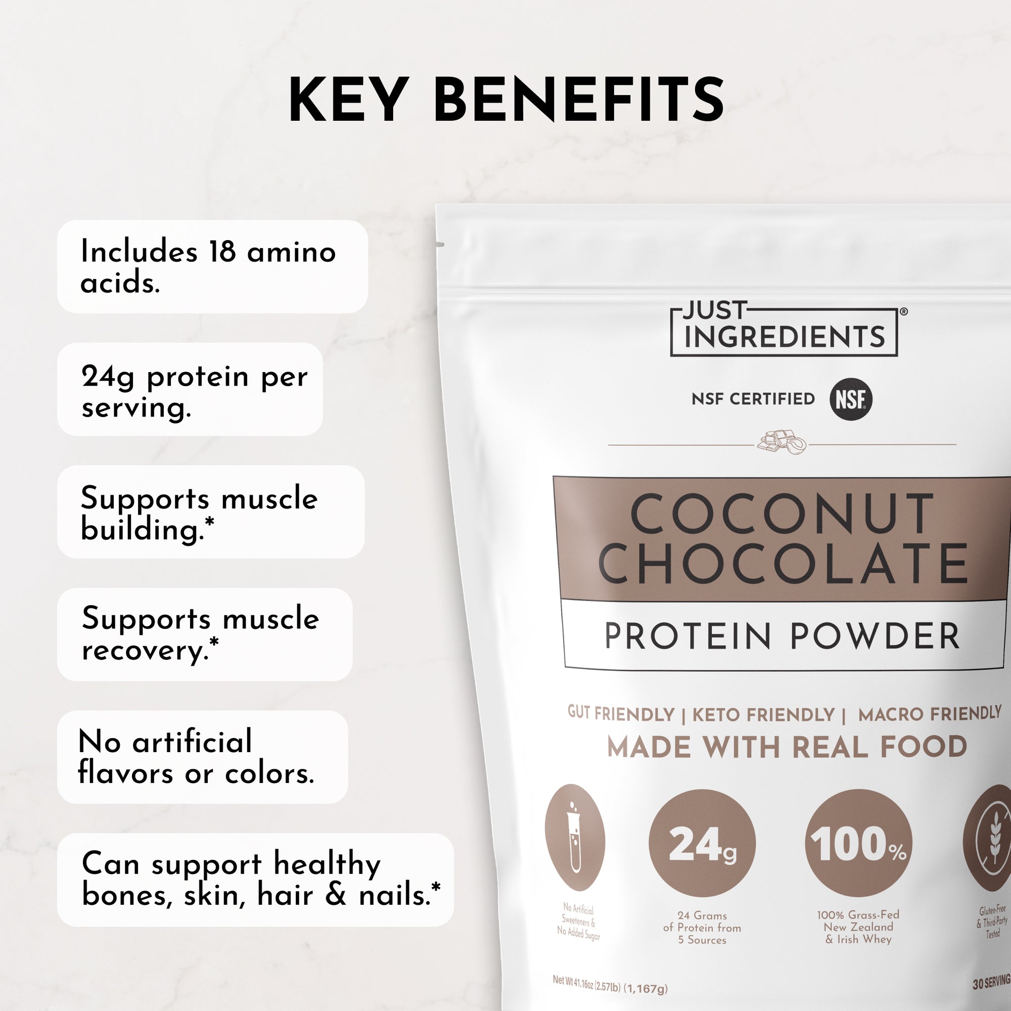 Coconut Chocolate Protein Powder