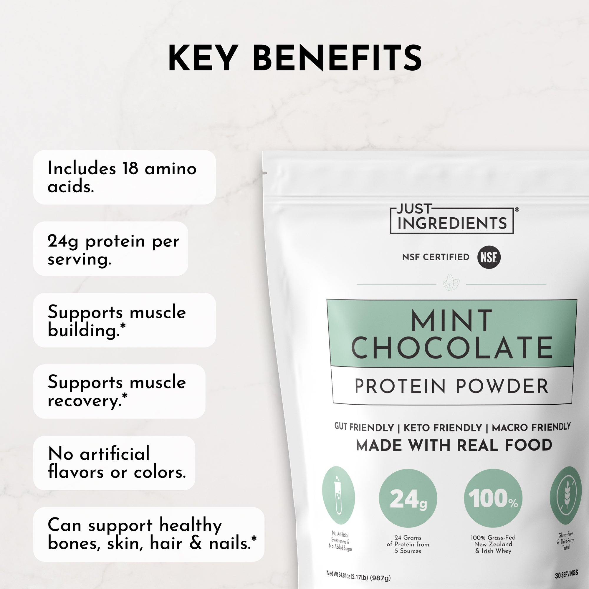 Mint Chocolate Protein Powder