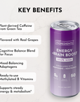 Grape Soda Energy + Brain Boost (12 Pack)