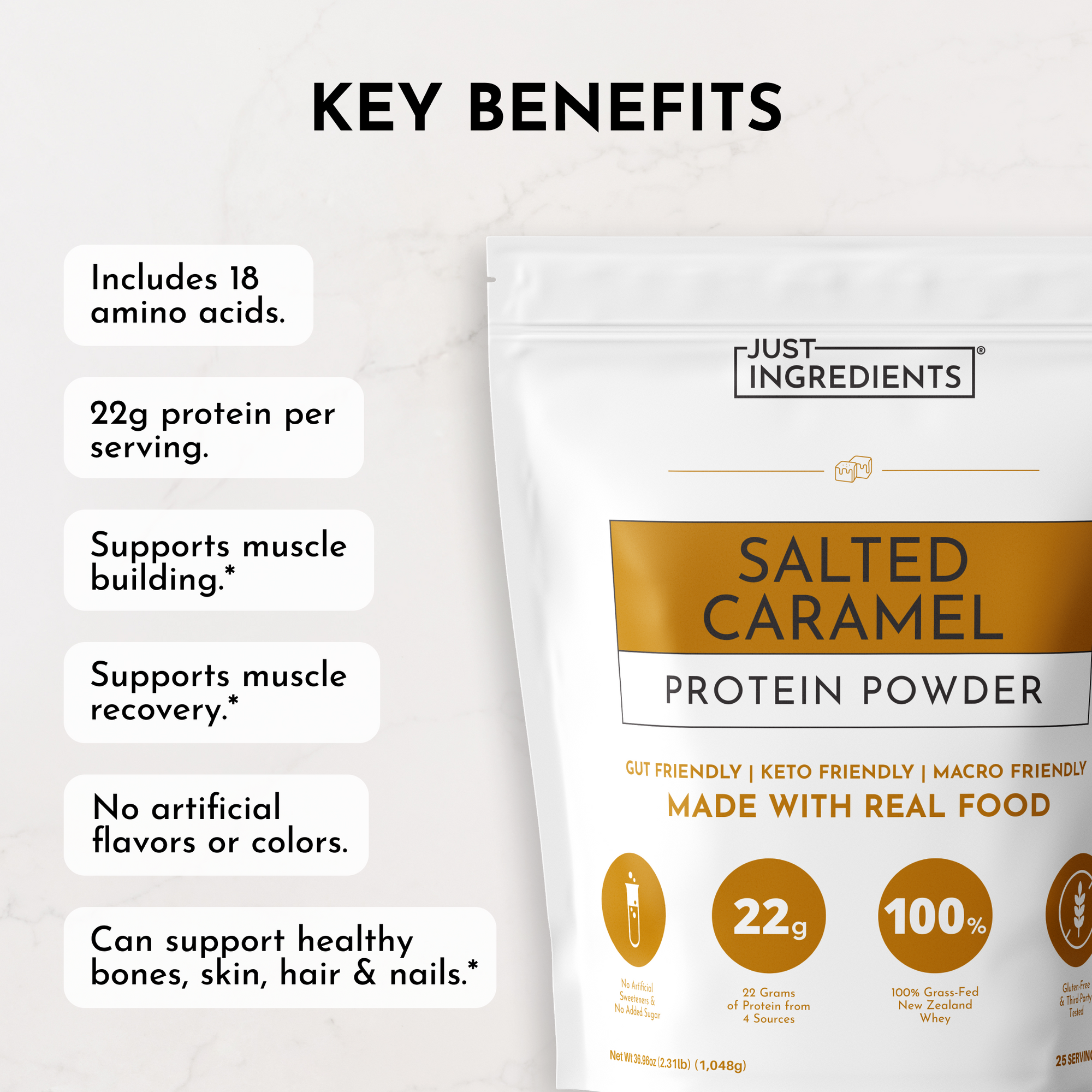 Salted Caramel Protein Powder