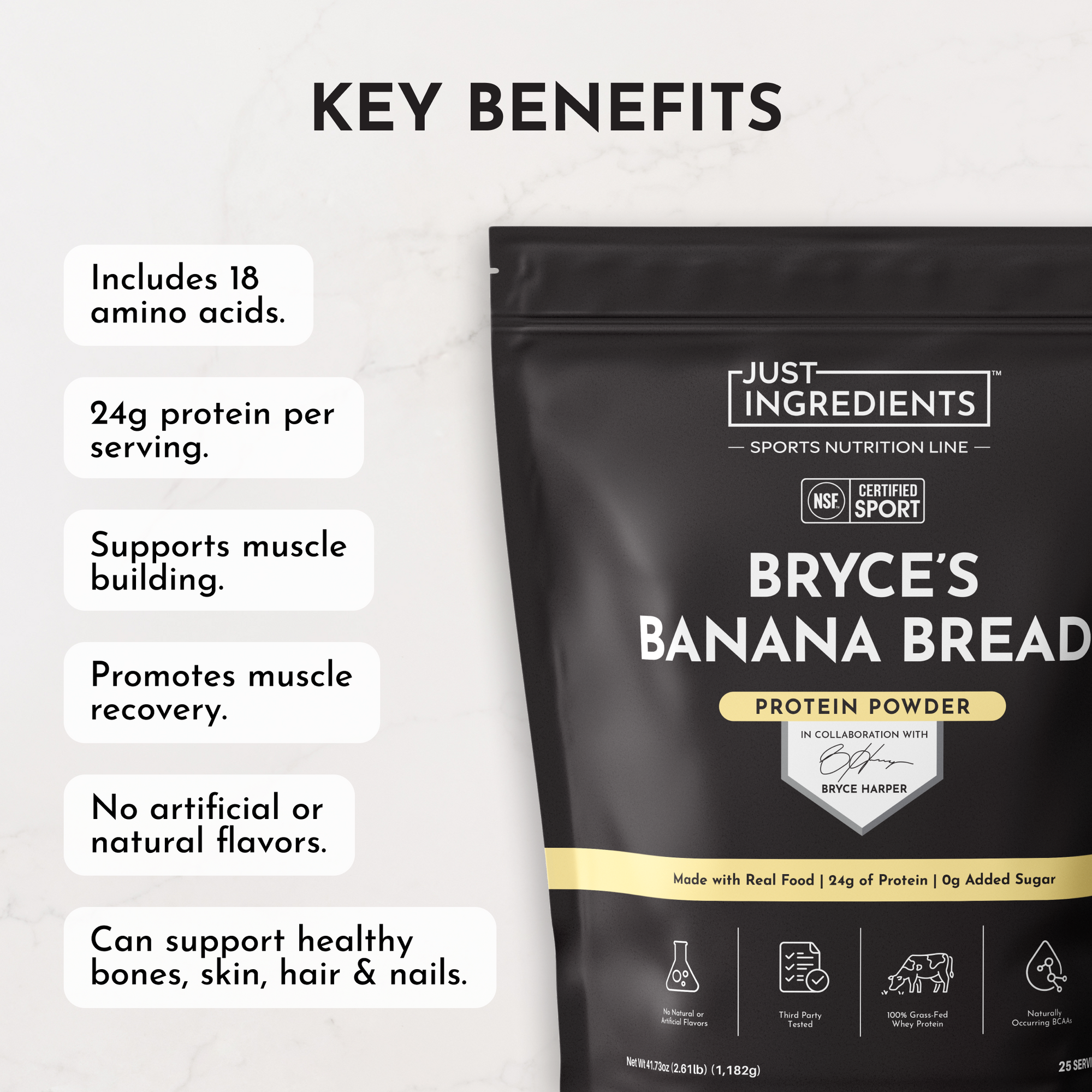 Bryce's Banana Bread Protein Powder