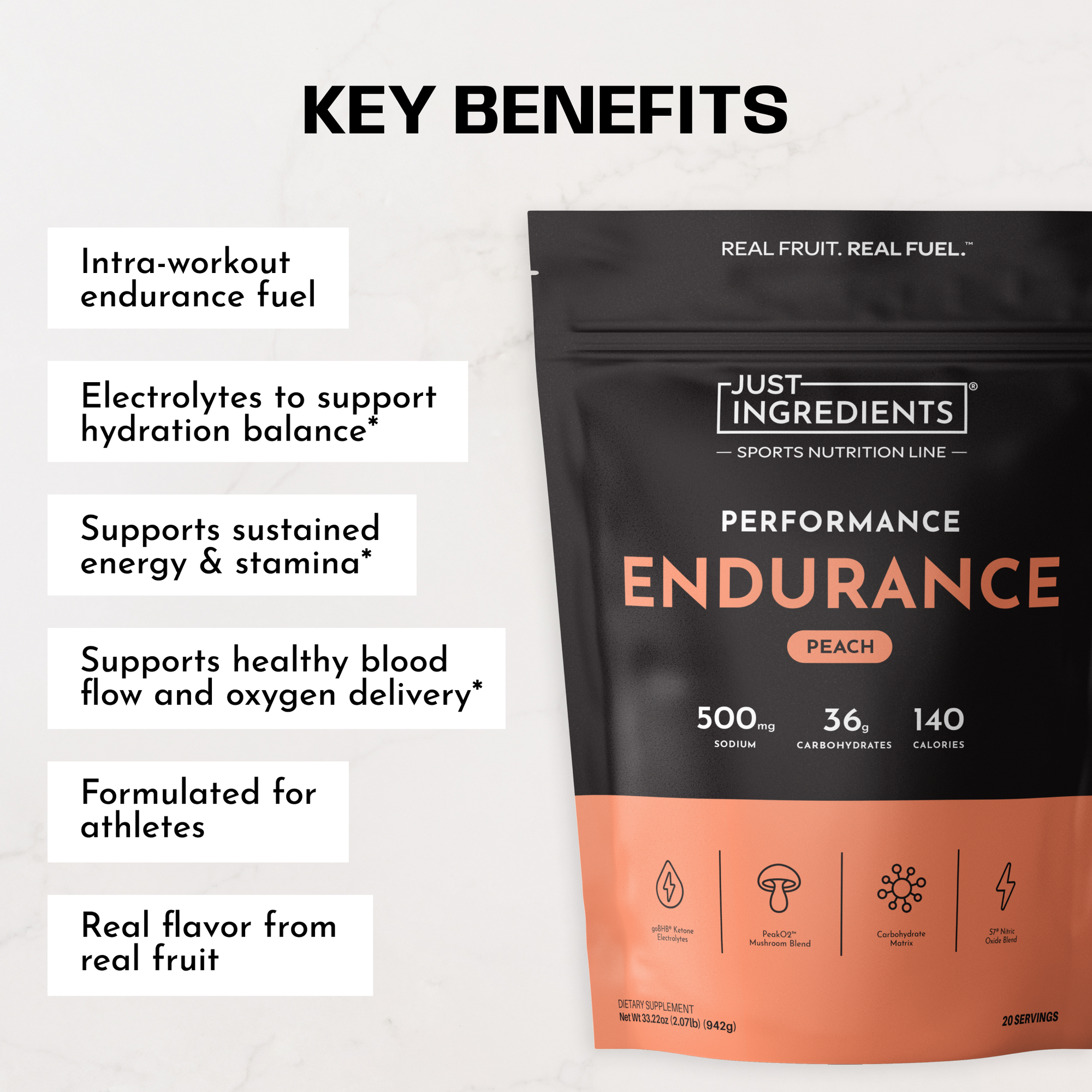Peach Endurance Drink (Pre-order)