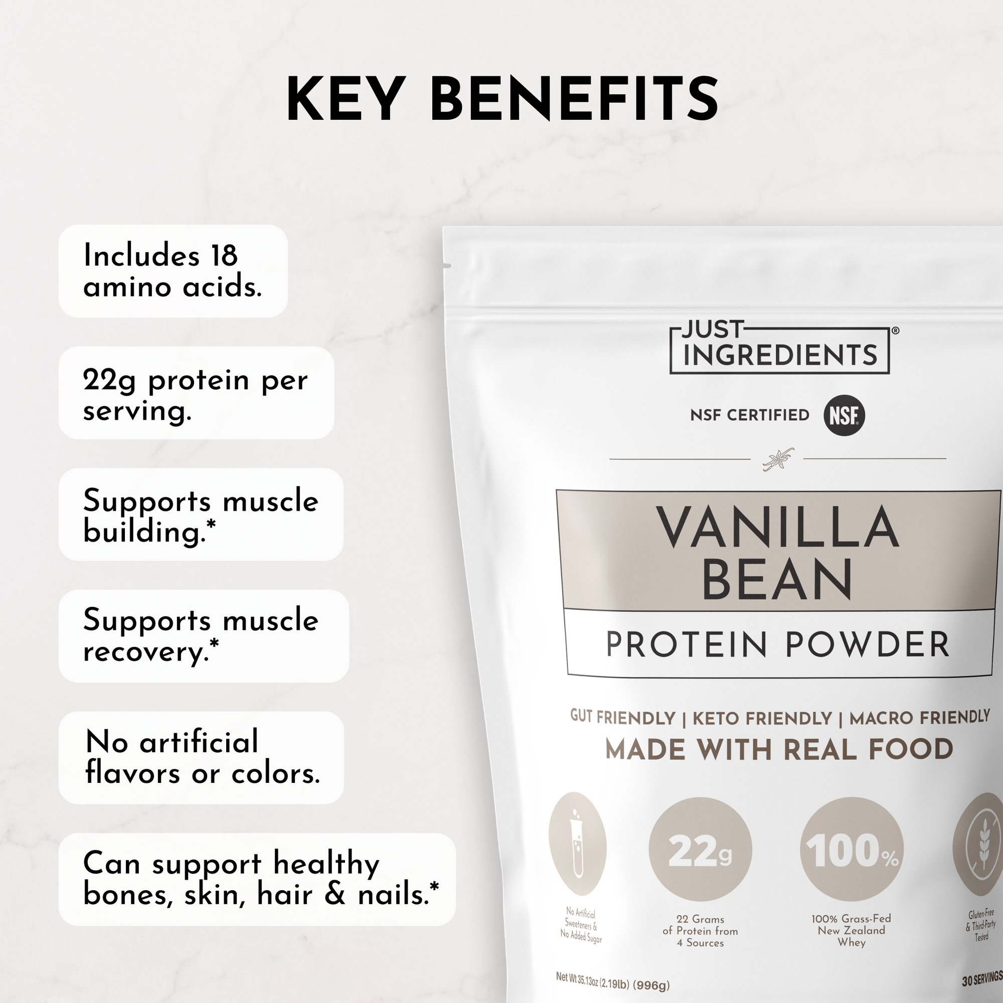 Vanilla Bean Protein Powder