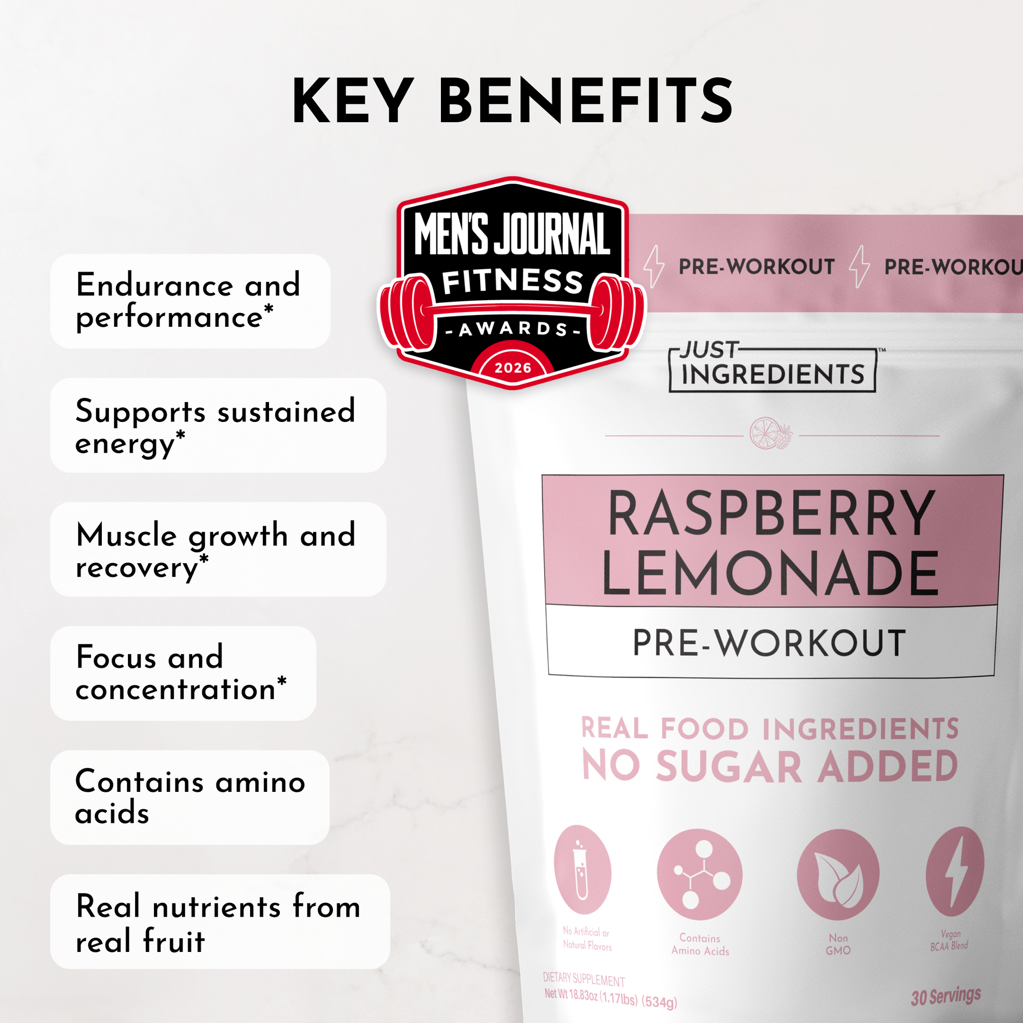 Raspberry Lemonade Pre-Workout