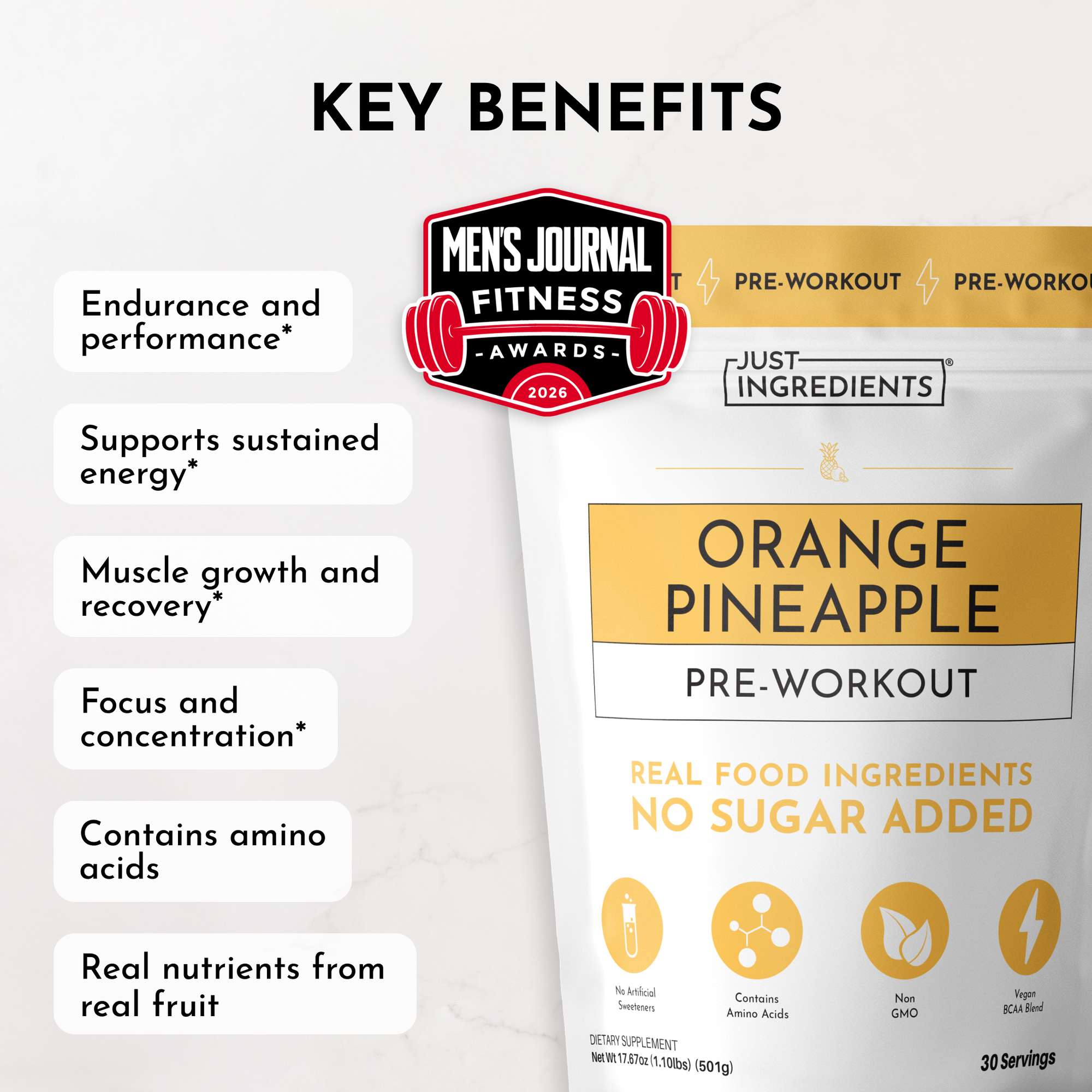 Orange Pineapple Pre-Workout