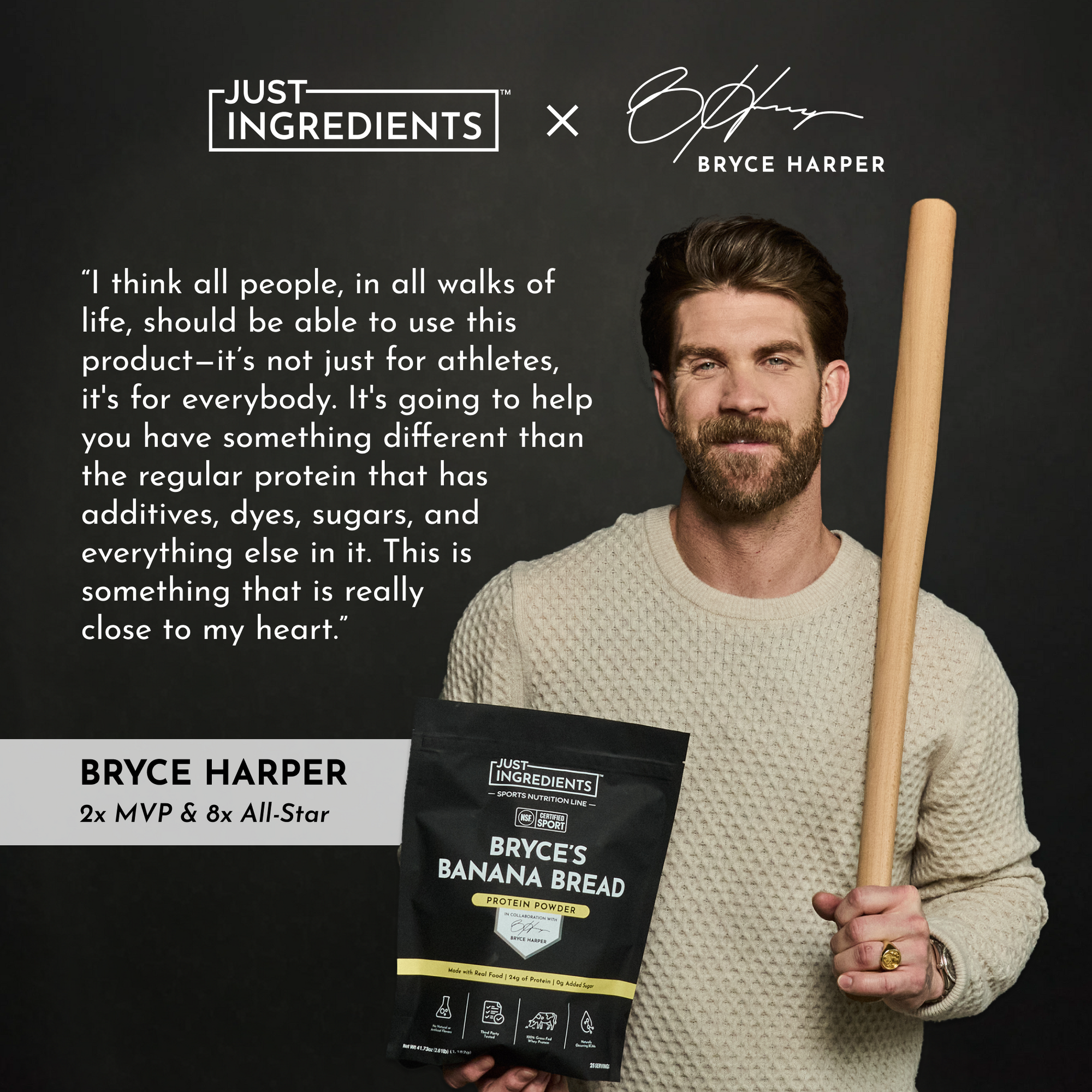 Bryce's Banana Bread Protein Powder