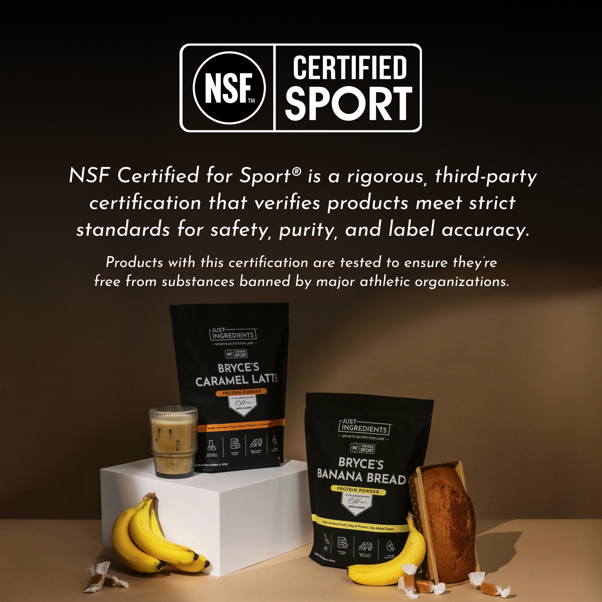 Bryce's Caramel Latte Protein Powder