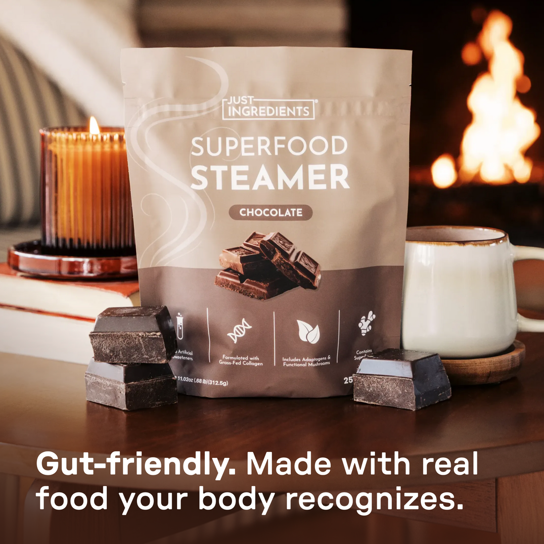 Chocolate Superfood Steamer - JI Difference