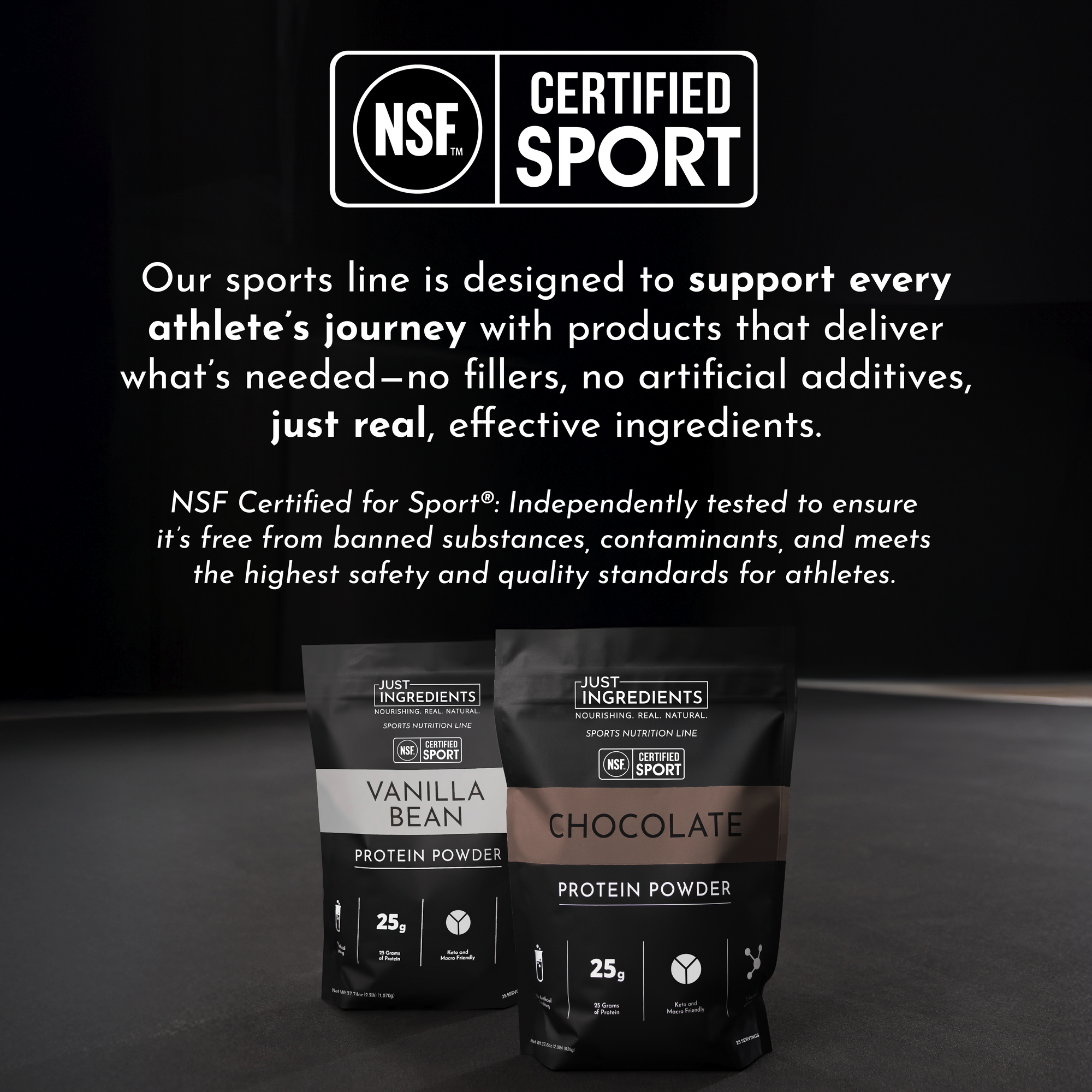 Chocolate Protein Powder - NSF
