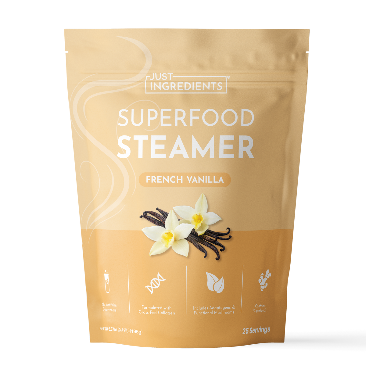 French Vanilla Superfood Steamer - Product Mockup