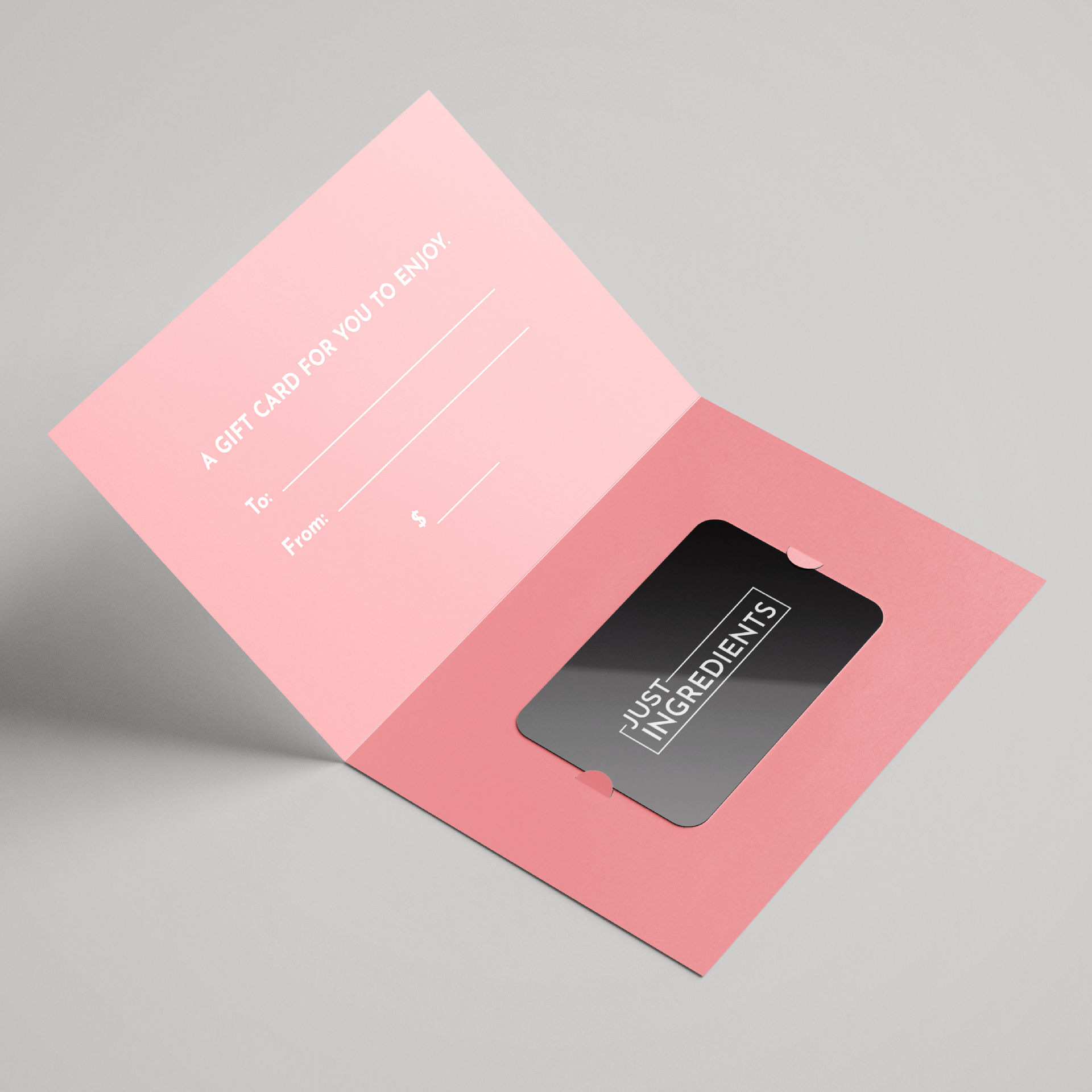 Just Ingredients Gift Card