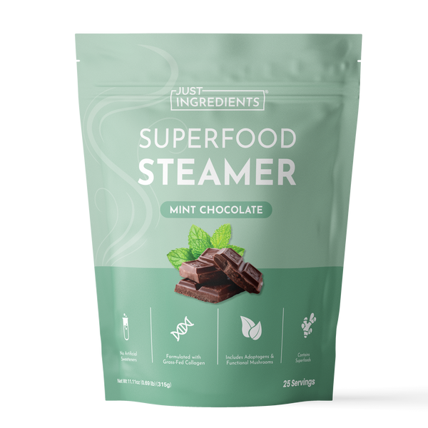 Mint Chocolate Superfood Steamer - Product Mockup