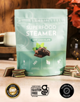 Mint Chocolate Superfood Steamer - Lifestyle Image