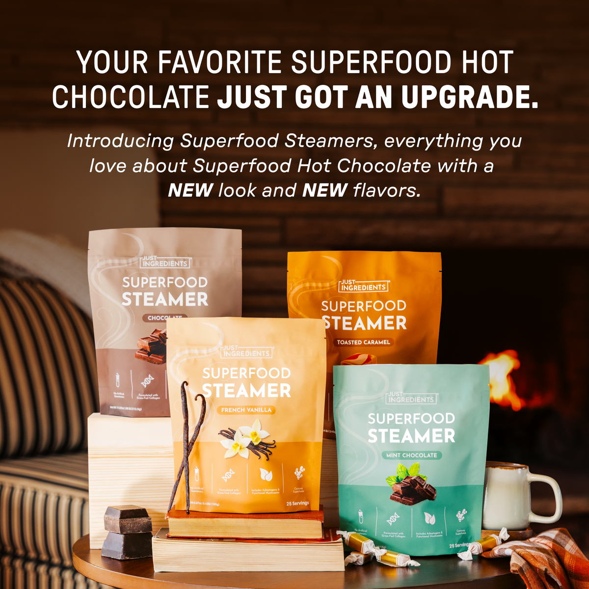 Mint Chocolate Superfood Steamer