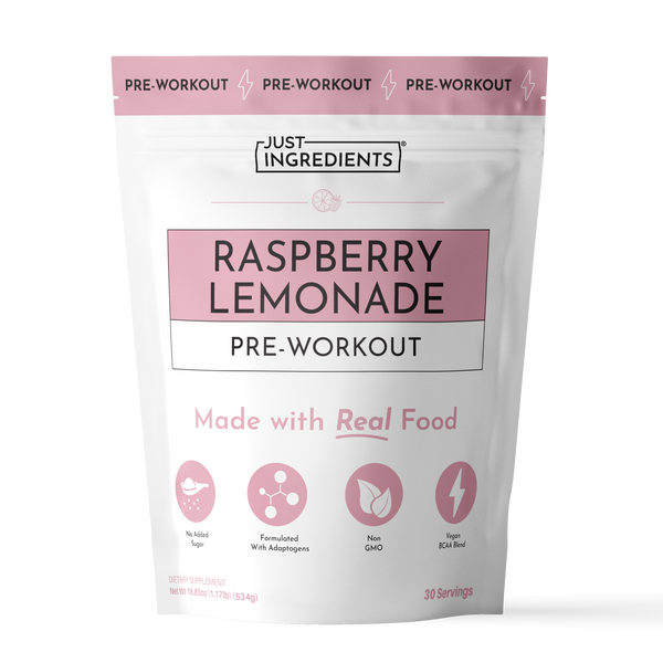 Raspberry Lemonade Pre-Workout - Product Mockup