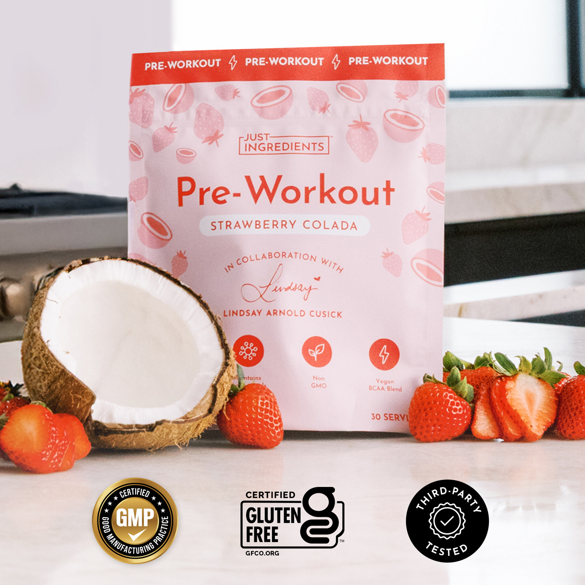 Strawberry Colada Pre-Workout by Lindsay Arnold - Image 3