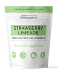 Caffeine-Free Strawberry Limeade Pre-Workout - Product Mockup