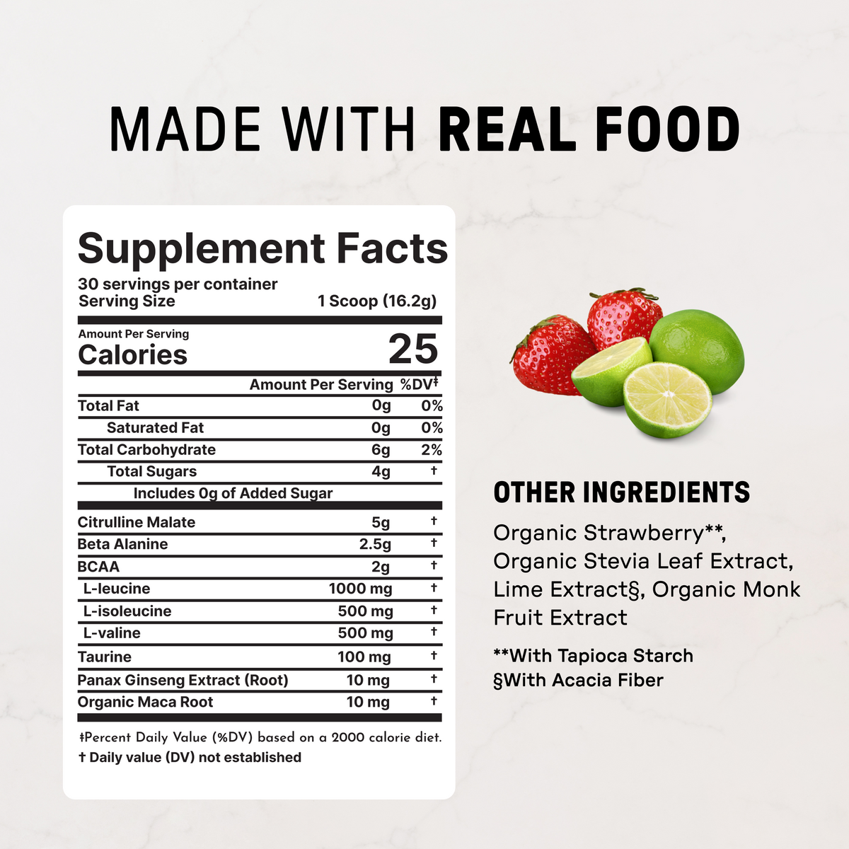 Caffeine-Free Strawberry Limeade Pre-Workout - Image 5