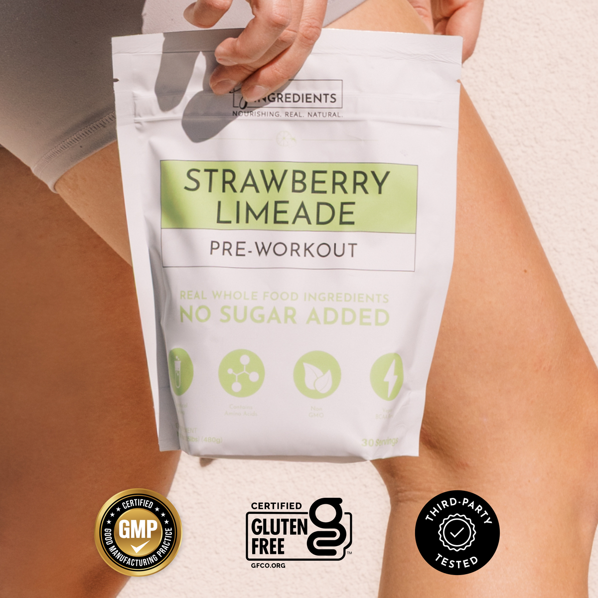Strawberry Limeade Pre-Workout - Image 3