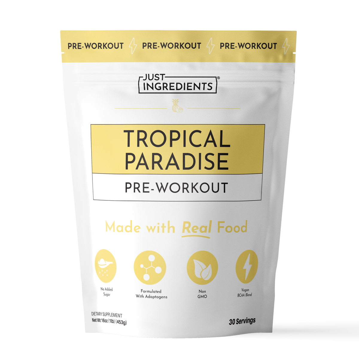 Tropical Paradise Pre-Workout - Product Mockup
