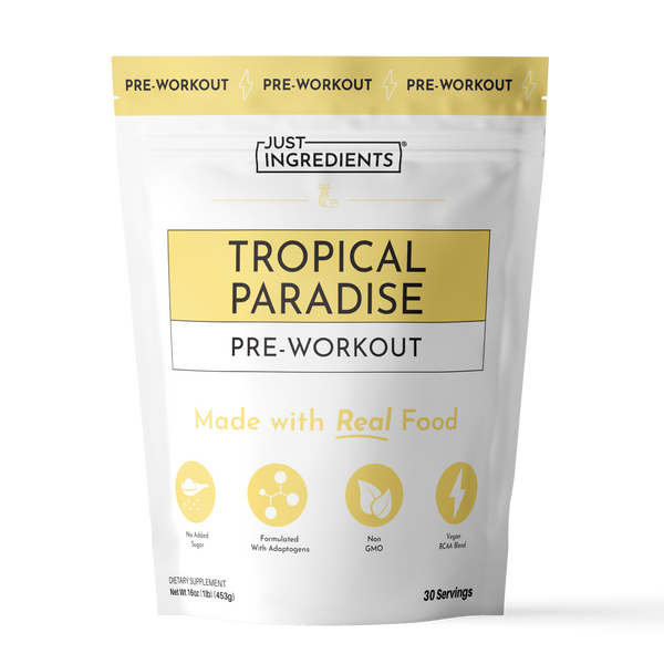 Tropical Paradise Pre-Workout - Product Mockup