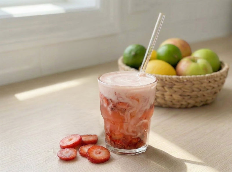 Creamy Strawberry Colada