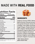 Toasted Caramel Superfood Steamer - Nutrition Panel