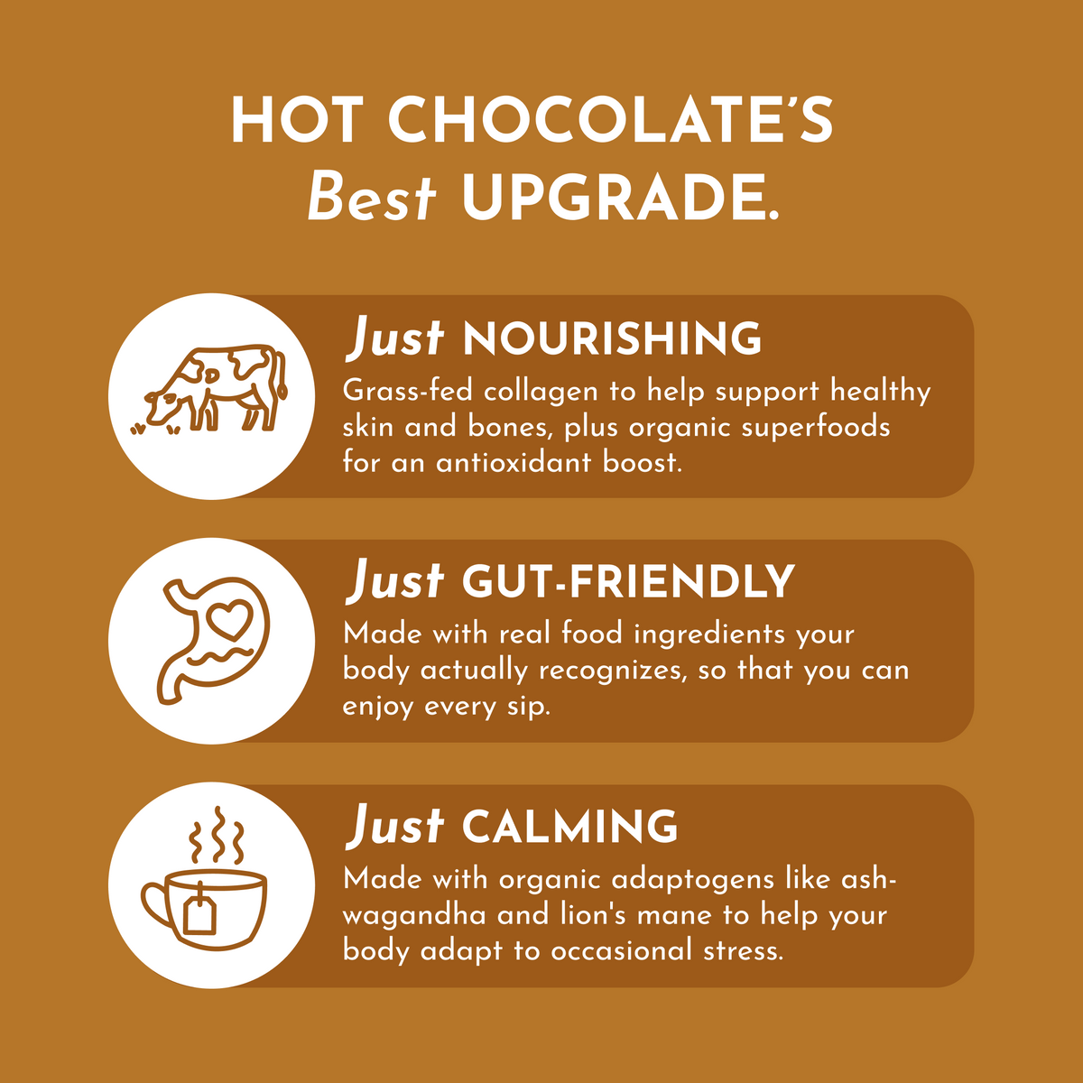 Toasted Caramel Superfood Steamer
