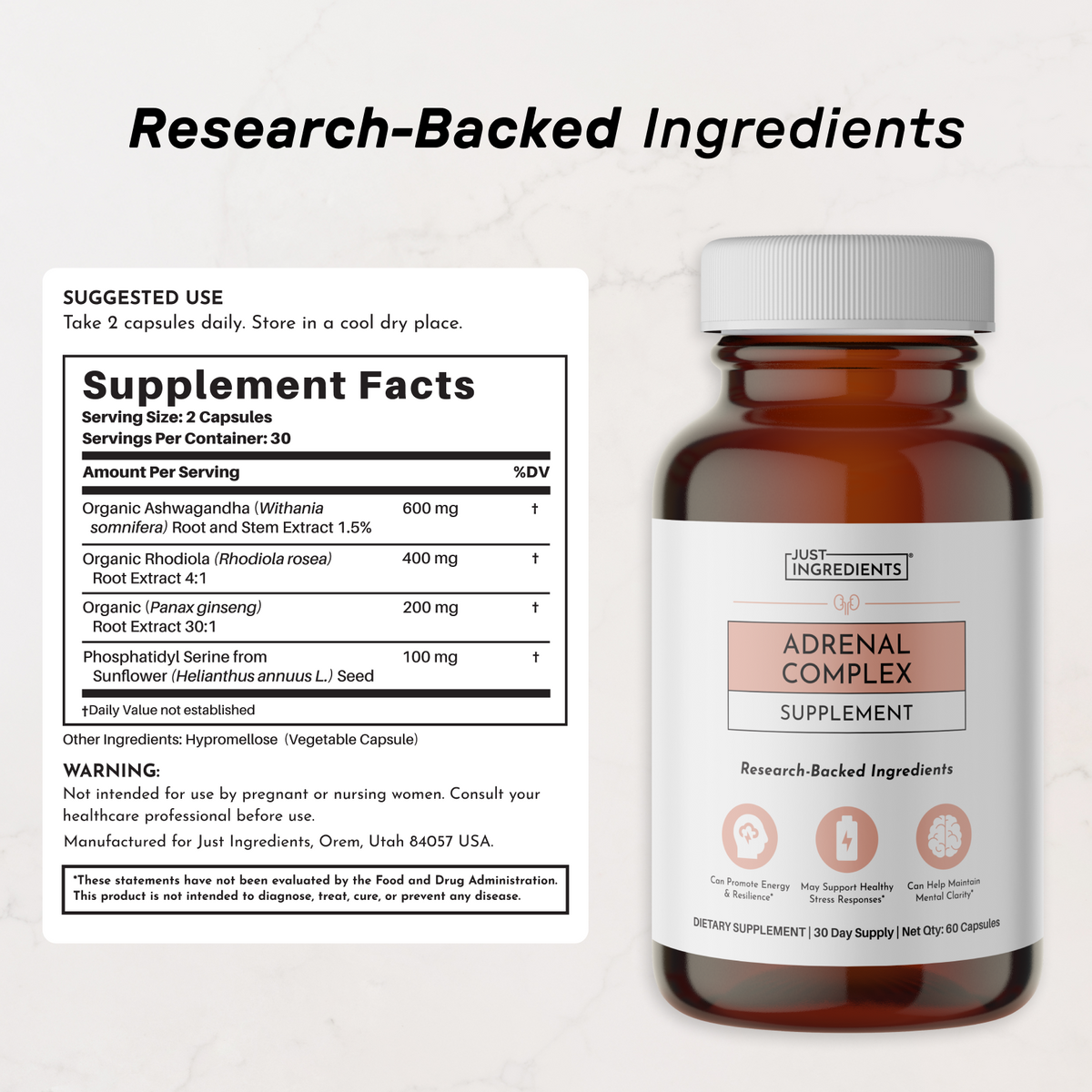Adrenal Complex - Nutrition Panel